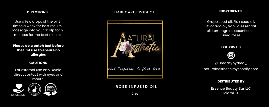 Rose Gold Oil